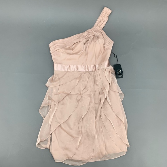 Adrianna Papell Dresses & Skirts - 4/$25 NEW Adrianna Papell Beige Shoulder Dress